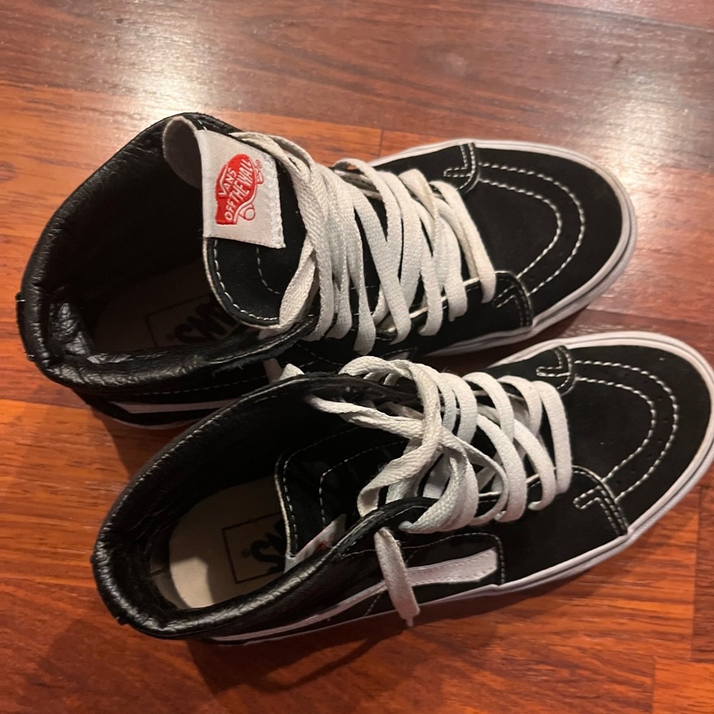 Vans Black High-Top Sneakers